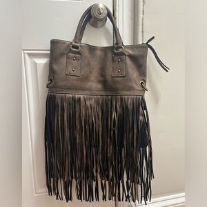 fringe purse
